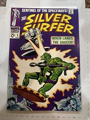 $179.99 • Buy The Silver Surfer # 2, Oct. 1968, Marvel Comics 1st Badoon Stan Lee John Buscema