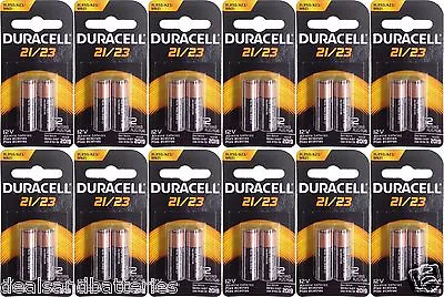 24 Duracell Duralock A23 12V MN21 MN23 23AE 21/23 GP23 23A 23GA Batteries • $30.99