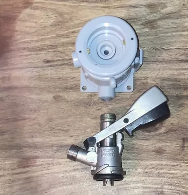 S-Type (SANKEY)  Keg Connector Coupler Pub With Cleaner Attachment • £23