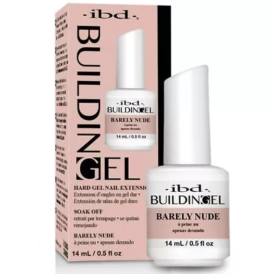 Ibd Building Gel Hard Gel Nail Extension Barely Nude 0.5 Oz • $14.50