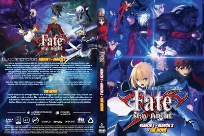 ANIME DVD~ENGLISH DUBBED~Fate/Stay Night+Unlimited Blade Works(1-48End)FREE GIFT • $26.99