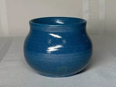 Marblehead Pottery Indigo Blue Mini Cabinet Vase Nice Petite Size Htf~~~ • $375