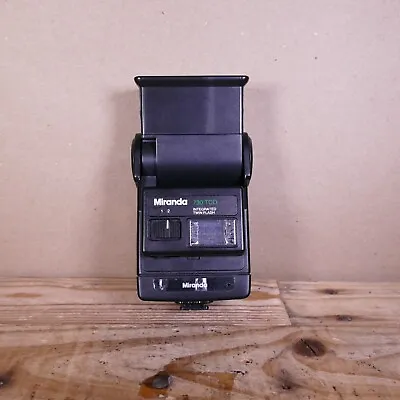Miranda 730 TCD Camera Vintage Integrated Twin Flash - See Description • £9.95
