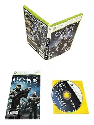 Microsoft Xbox 360 CIB COMPLETE TESTED Halo Wars 2009 BL • $6.99