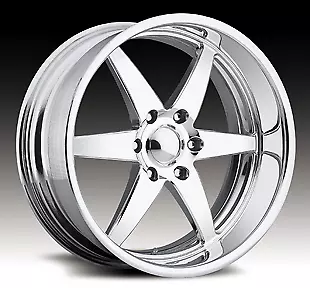 Pro Wheels STEALTH6 17  Polished Aluminum Billet Wheels Rims (set Of 4) • $3580