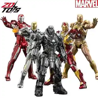 ZD TOYS IRON MAN MK 17 33 21 39 Blacklash Marvel Avengers 7  Action Figure Toys • $38.99