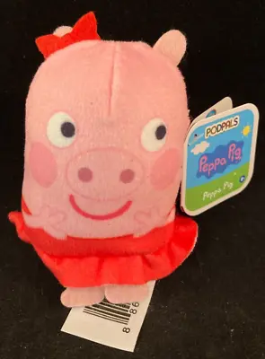 Podpals - Peppa Pig - Peppa Pig - 3  Mini Plush - New With Tags • $2.99
