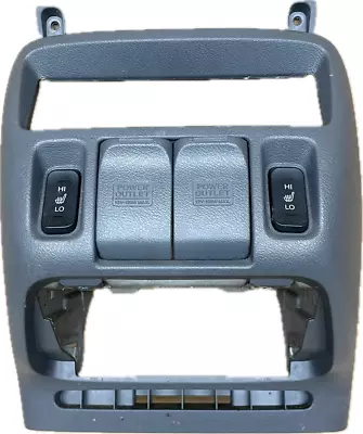 2005-2007 Honda Odyssey Center Lower Dash Trim Bezel Heated Seat Switch OEM • $69.95