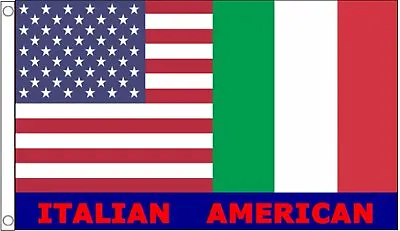 2x3 USA And Italy Friendship Italian American Flag Polyester W/ Grommets 100D • $11.88