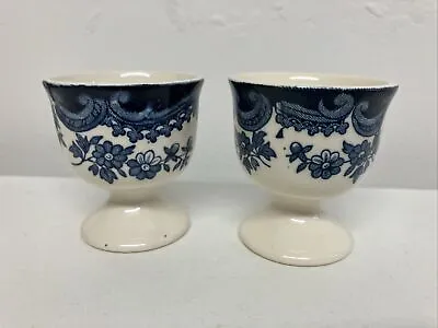 2 Vintage Palissy (England) Ceramic Pottery Eggcups  • £6.25