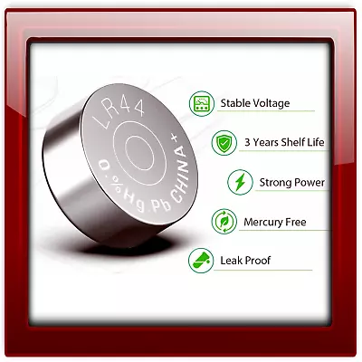 LR44 AG13 SG13  Battery  Button Coin Cell • £0.99