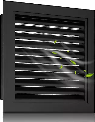 12  X 12  Gable Vent - Premium Aluminum Sturdy & Stylish Shed Vents With Screen • $48.99