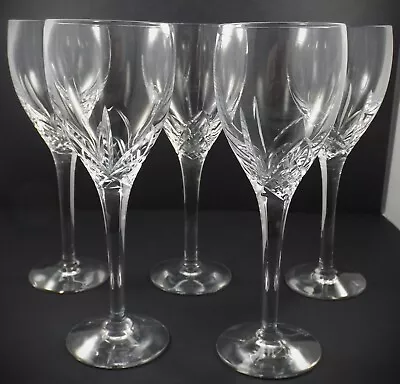 Set Of 5 EDINBURGH CRYSTAL SKYE Wine Glasses - 7 1/4  • £100