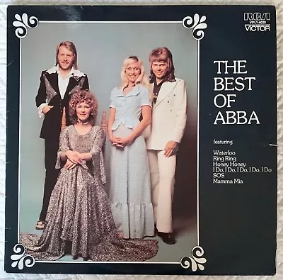 ABBA – The Best Of ABBA LP 12  1975 • $0.99