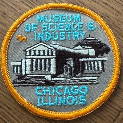 MUSEUM OF SCIENCE & INDUSTRY Chicago Illinois IL Travel Souvenir Patch • $8.95