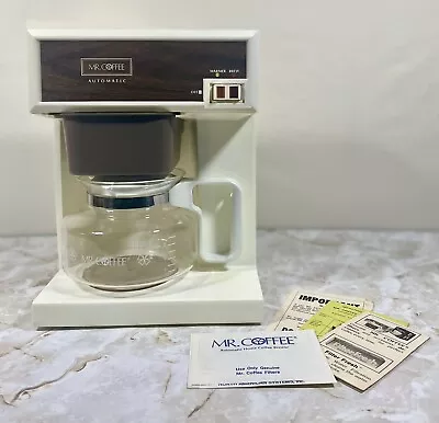 Vintage 70's Mr. Coffee Maker 10-Cup Automatic Brewing USA CBS-700 READ DISCRIPT • $39.87