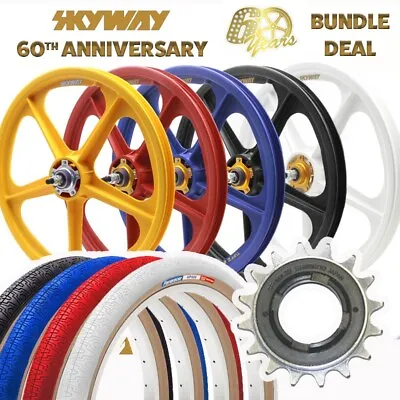 Skyway Tuff II 60th Anniversary Wheel Sets Bundle Deal - Double Boxed • $739