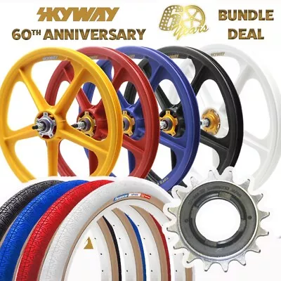 Skyway Tuff II 60th Anniversary Wheel Sets Bundle Deal • $739