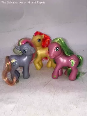 My Little Pony Pinkie Pie Rainbow Swirl Sunset Shimmer G3 Figures Lot Of 3 • $9.99