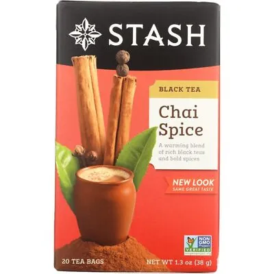 Stash Tea Black Tea - Chai Spice 20 Bag(S) • $8.39
