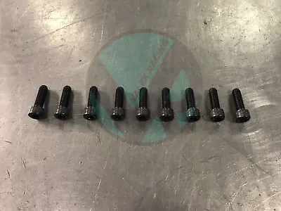 Hex Head Black Header Bolt Kit For Honda Acura  9 Bolts B/D Series Civic Integra • $14.95