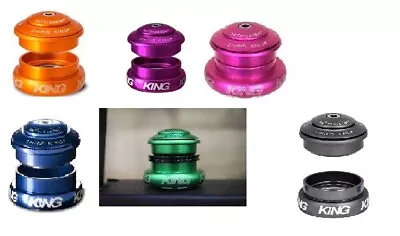 Chris King InSet8 Headset - 1-1/8 - 1.25  44/44mm BRAND NEW Rare Colors • $149