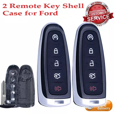 2 For 2011 2012 2013 2014 2015 Ford Explorer Remote Shell Case Car Key Fob Cover • $14.20