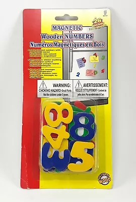 Magnetic Wooden Numbers 26 Numbers Total • $6.50