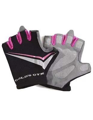 £3.99 • Buy Ladies Golds Gym Fitness Gym Wear Weight Lifting Workout Training Cycling Gloves