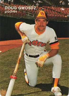 Doug Gwosdz 1984 San Diego Padres Mother's Cookies #16 • $1.29