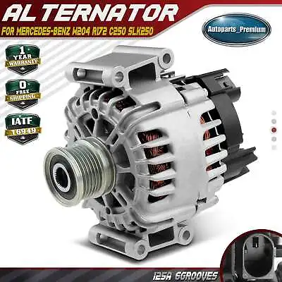 Alternator For Mercedes-Benz W204 R172 C250 SLK250 1.8L 6-Groove Clutch Pulley • $152.99