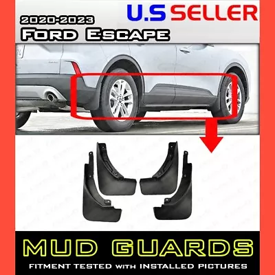 MUD GUARDS For 20 21 22 23 Ford Escape / Mudguards Splash Flaps • $34.95