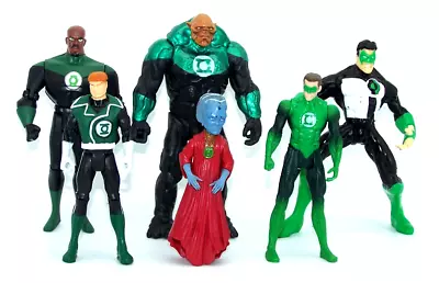 DC Universe Green Lantern Action Figure Lot Of 6 • $29.99