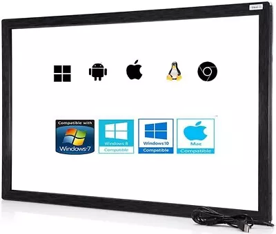 Chengying 55 Inch 10 Point Multi-Touch Infrared Touch Frame Ir Touch Panel NEW • $149.99