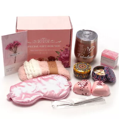 Birthday Gifts Pamper Kit Self Care Package For Women Relaxing Bath Spa Gift Box • $23.78