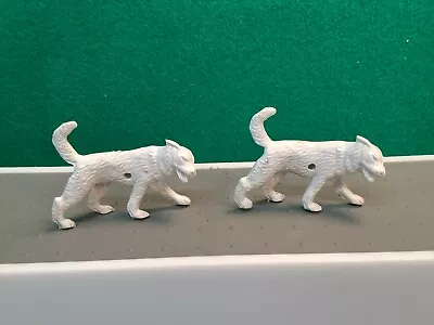 Vintage Dell Plastic Eskimo Sled Dog Figures • $10