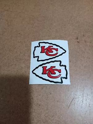 Kansas CityChiefs Mini Helmet Decals • $10