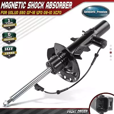 $129.99 • Buy Front Left Magnetic Shock Absorber For Volvo S80 2007-2016 V70 08-10 XC70 08-16
