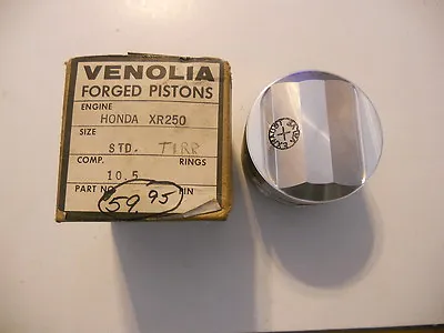 NOS Venolia Forged Piston STD 1979-1980 Honda XR250 10.5:1 Compression • $79.99