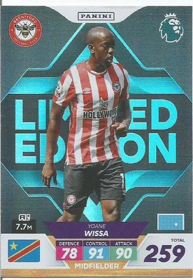 £2.97 • Buy Panini Premier League Plus 2023 Adrenalyn Xl Limited Edition Cards Mint