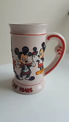 Official Disney Mickey Mouse Mickey Through The Ages Tankard Stein Large Mug • $11.71