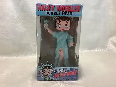 2010 Betty Boop Statue Of Liberty Funko Vinyl Wacky Wobbler Bobble Head • $75