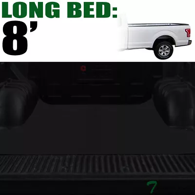 Topline For 2004-2014 Ford F150 8 Feet Long Cab Rubber Truck Bed Mat Liner V2 • $96