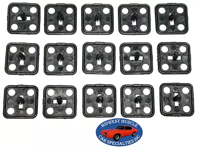 15pcs Under Hood Insulation Clips Ford Lincoln Mercury 1-1/2 X1-1/2  15pc FR SM • $15.02