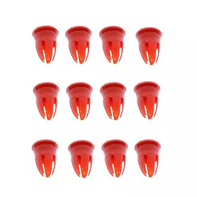 12 X German OEM Long Red Door Body Molding Clip 1964-04 Mercedes 001 988 20 81 • $10.90