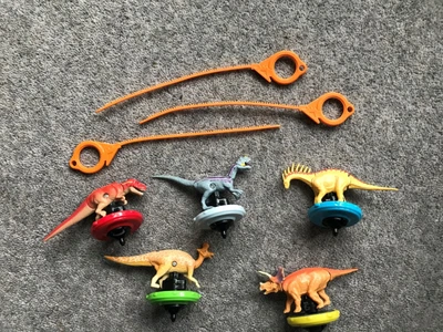 £29.99 • Buy RARE!! Sega Playmates Dinosaur King Toy- Spinning Attack - 5 Dinosaurs As Photo