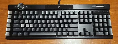 Corsair K100 RGB Full-Size OPX Optical-Mechanical Wired Gaming Keyboard • $100