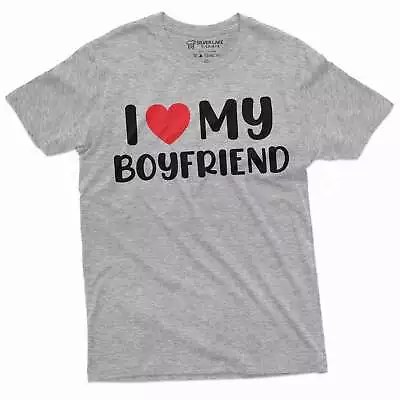 Valentine's Day Chuckles: I Love My Boyfriend Tee - A Funny Valentine's Gift • $19.18