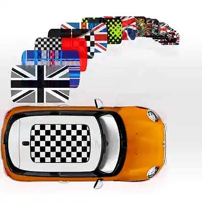 For Mini Cooper Moon Sun Moonsun Roof Graphics Decor Sticker Decal Union Jack • $35.59