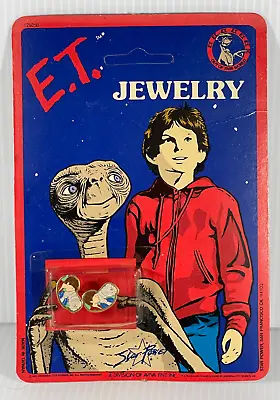 Vintage E.T. The Extra Terrestrial  1982. E.T. & Elliot Earrings Sealed • $12.99